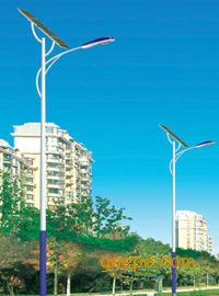 信陽太陽能路燈 太陽能led路燈 工程照明路燈廠家精品批發圖片 高清大圖 谷瀑環保